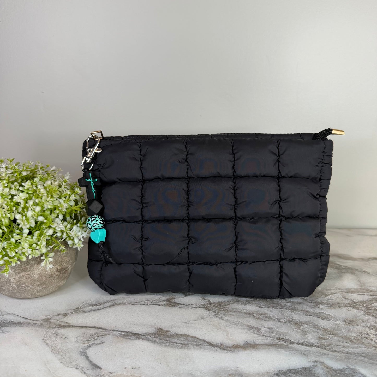 Bundled Set - Black Puffer Pouch