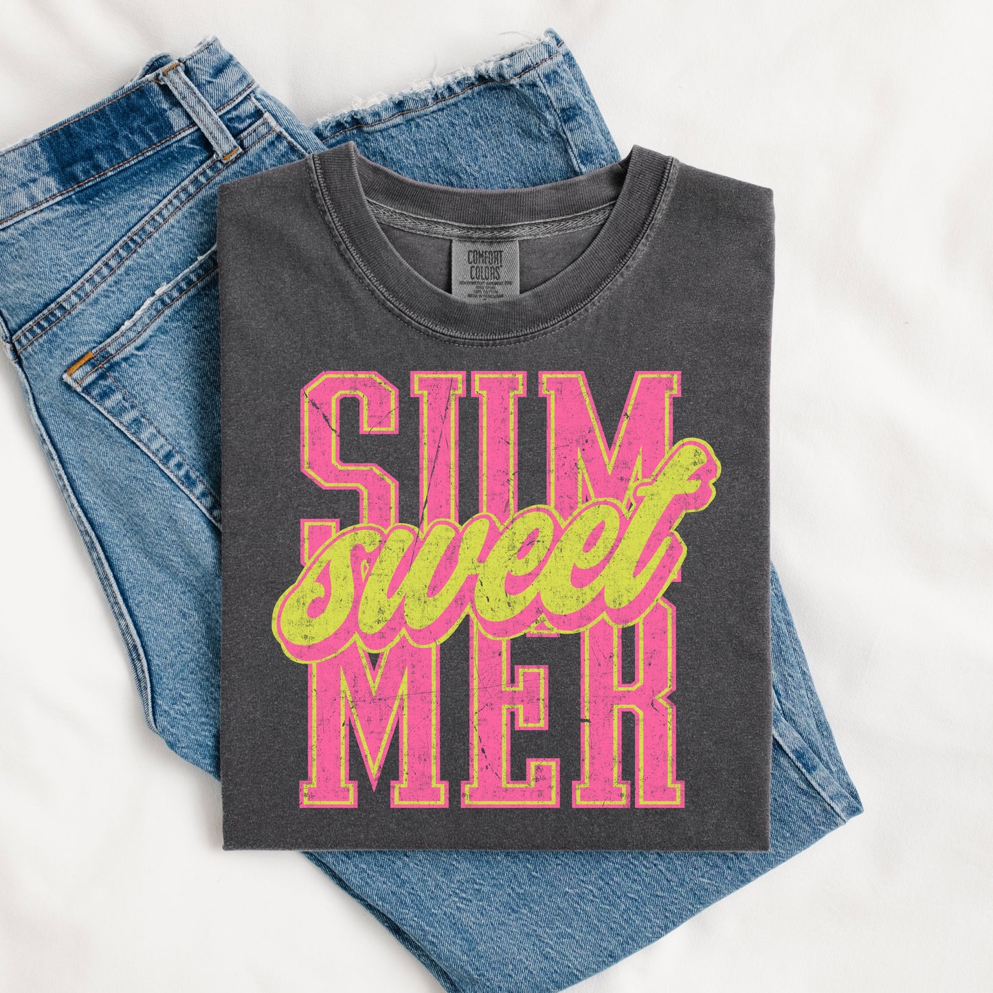 Sweet Summer Graphic Tee or Crewneck Sweatshirt