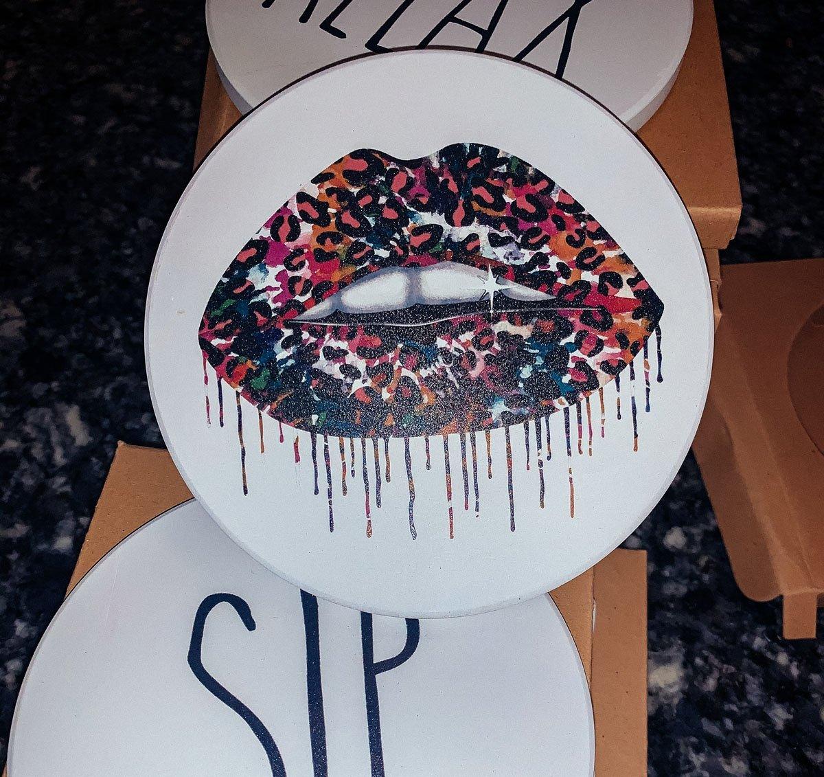 Tie Dye & Leopard Oh My Coasters