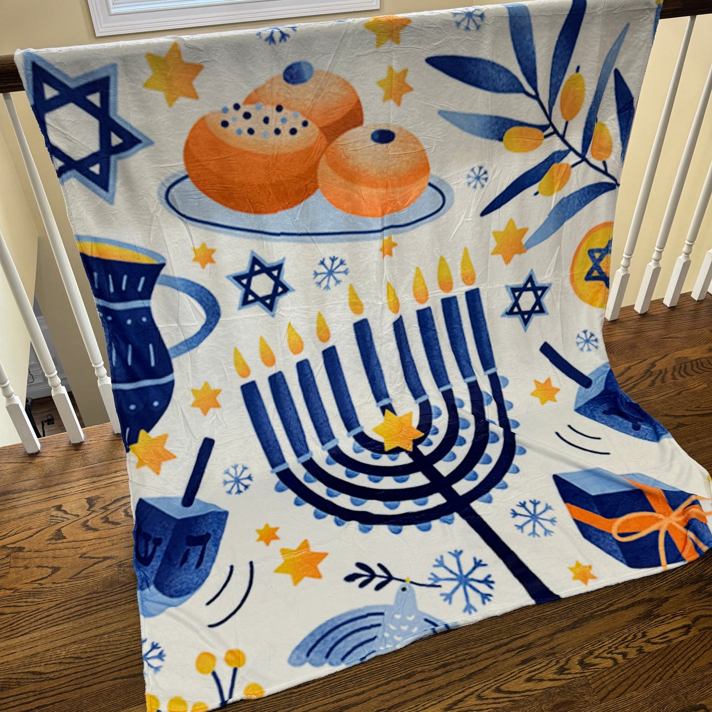 Blanket - Hanukkah Holiday - PREORDER ENDS 10/10