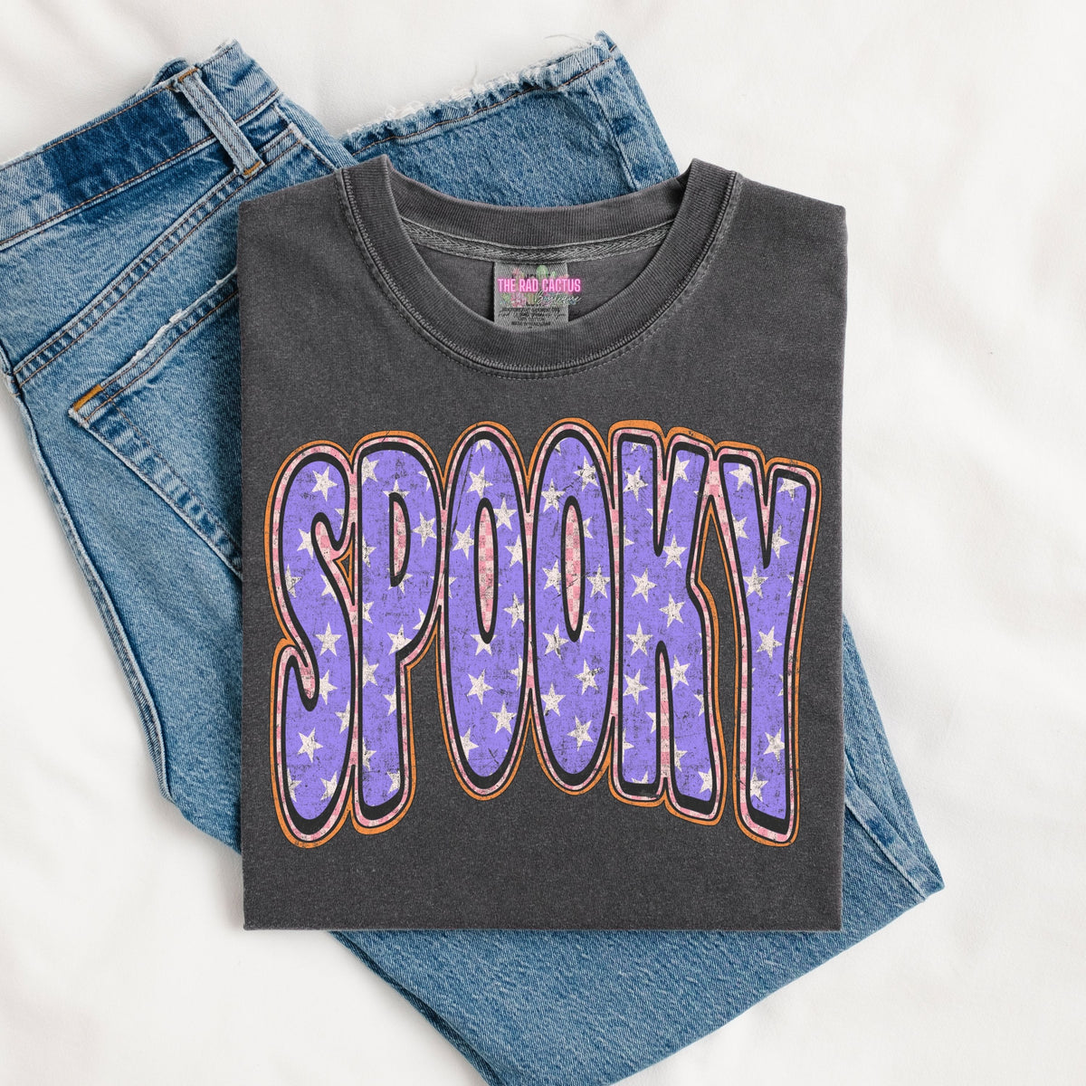 Spooky Retro Graphic Tee or Crewneck Sweatshirt