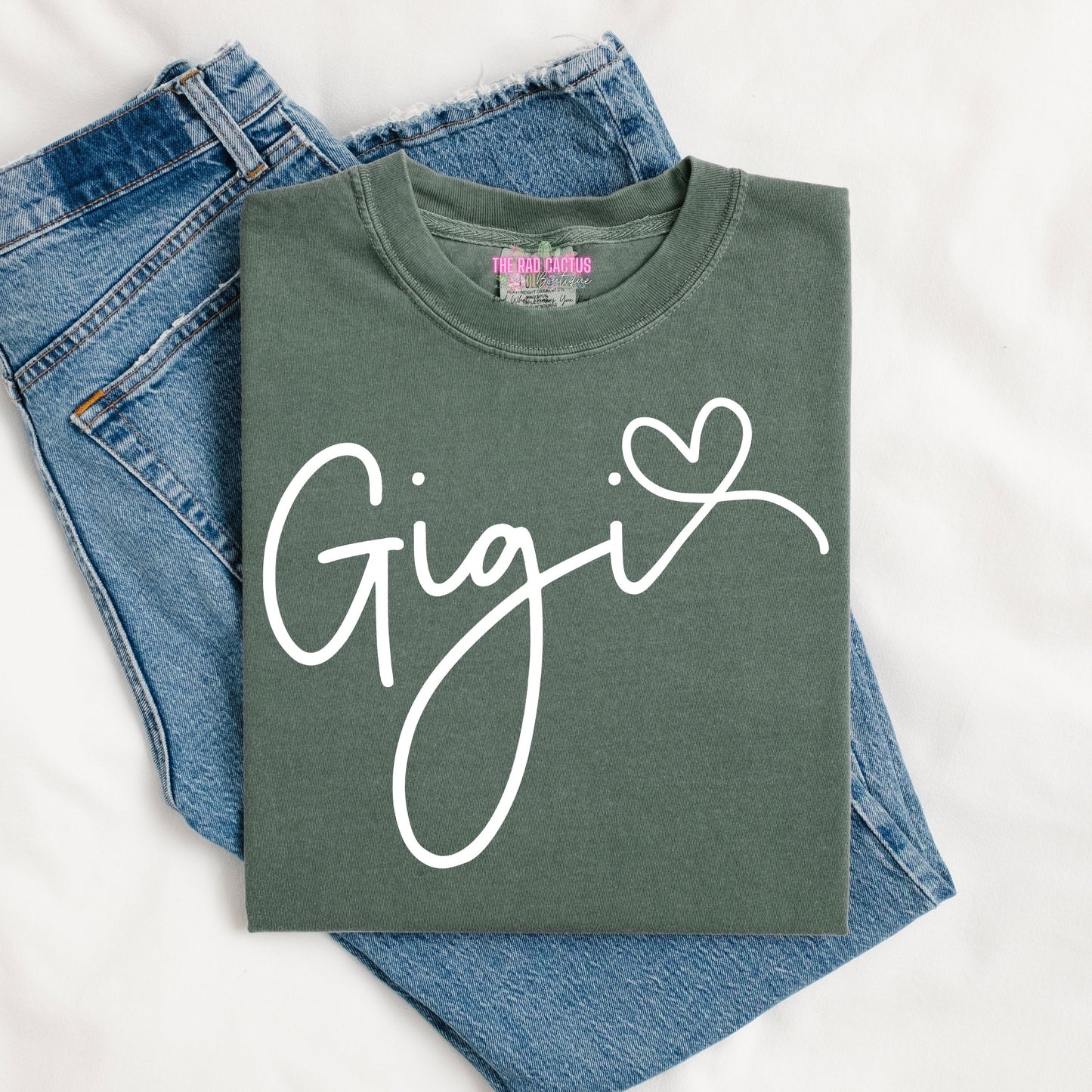 Gigi Script Graphic Tee or Crewneck Sweatshirt