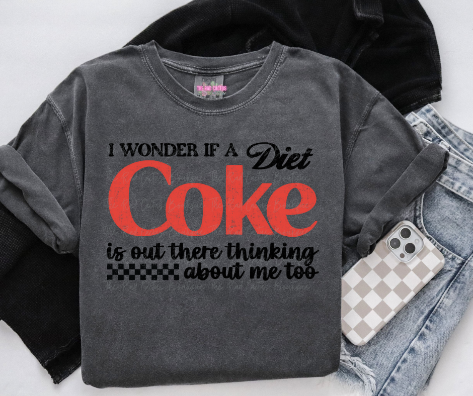 I Wonder If DC Is Thinking About Me Too Graphic Tee or Crewneck Sweatshirt