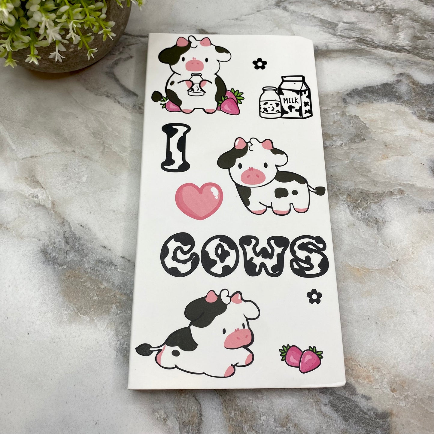 Sticky Note Booklet Set - Cow - PREORDER 6/21-6/24