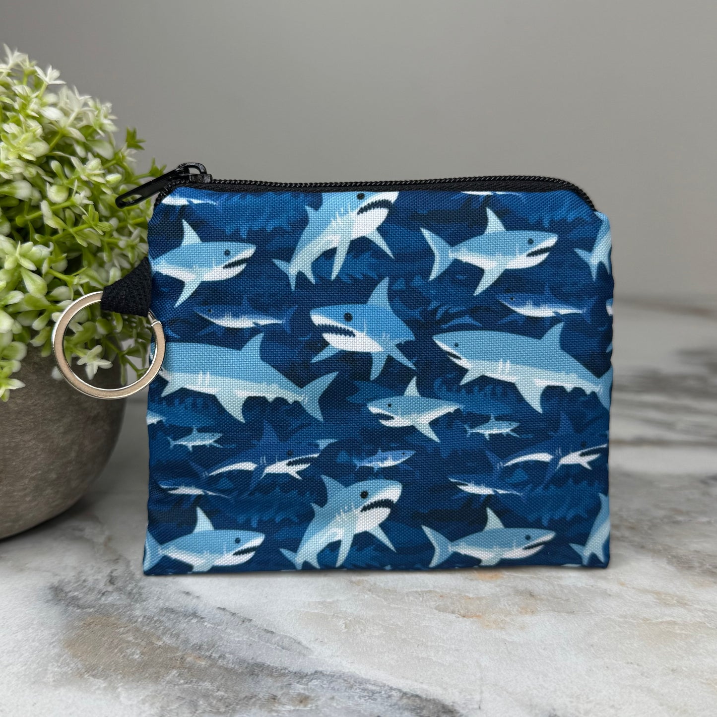 Mini Pouch - Sharks