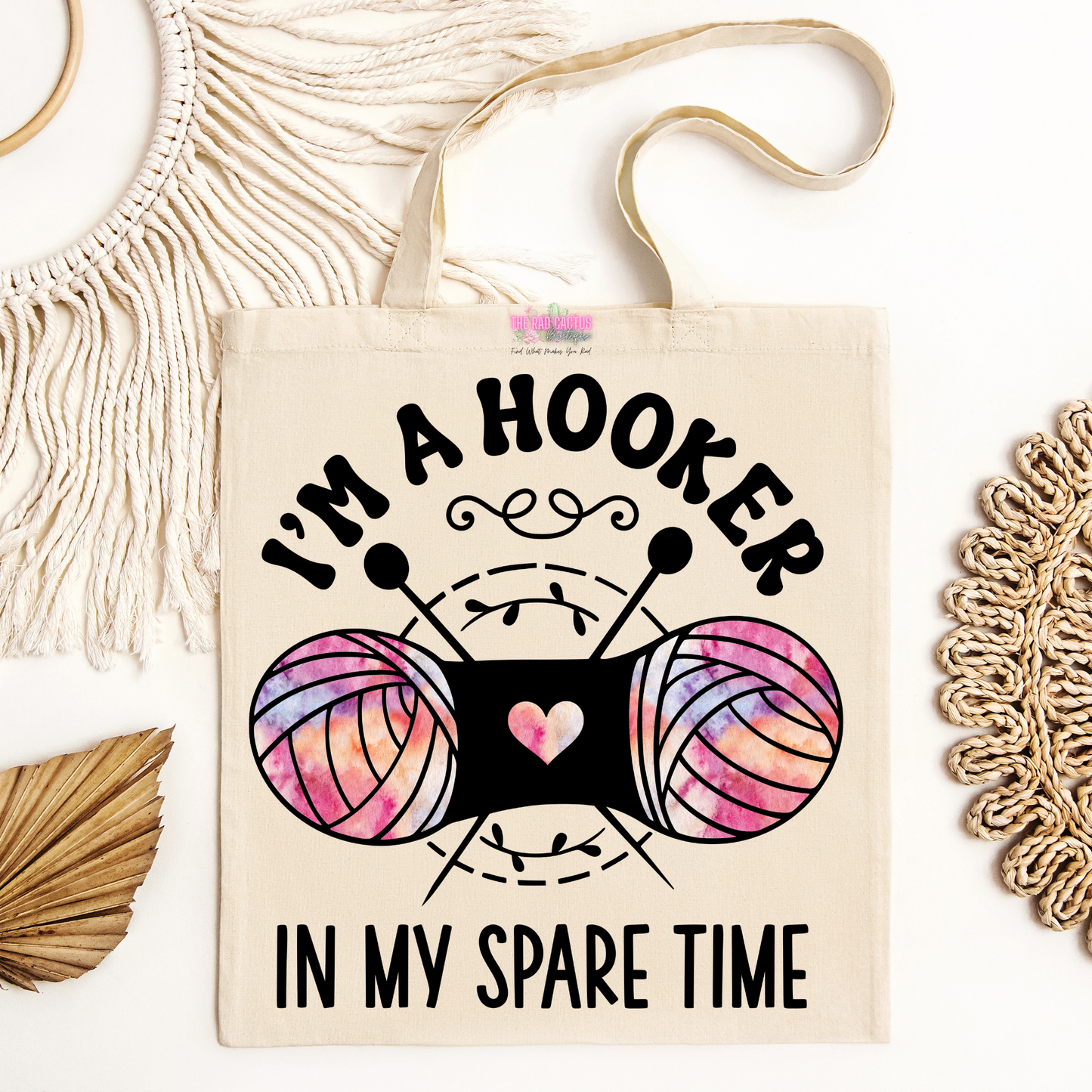I'm A Hooker In My Spare Time Canvas Tote Bag