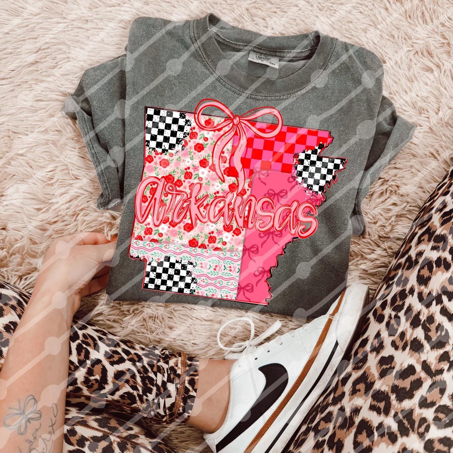 Arkansas Patchwork Tee/Sweatshirt