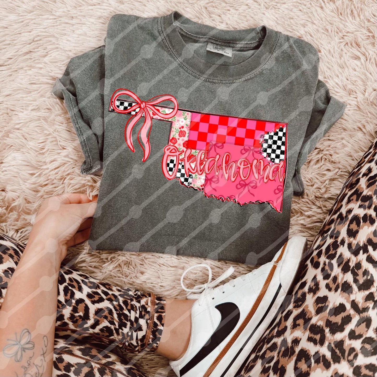 Oklahoma Patchwork Tee/Sweatshirt
