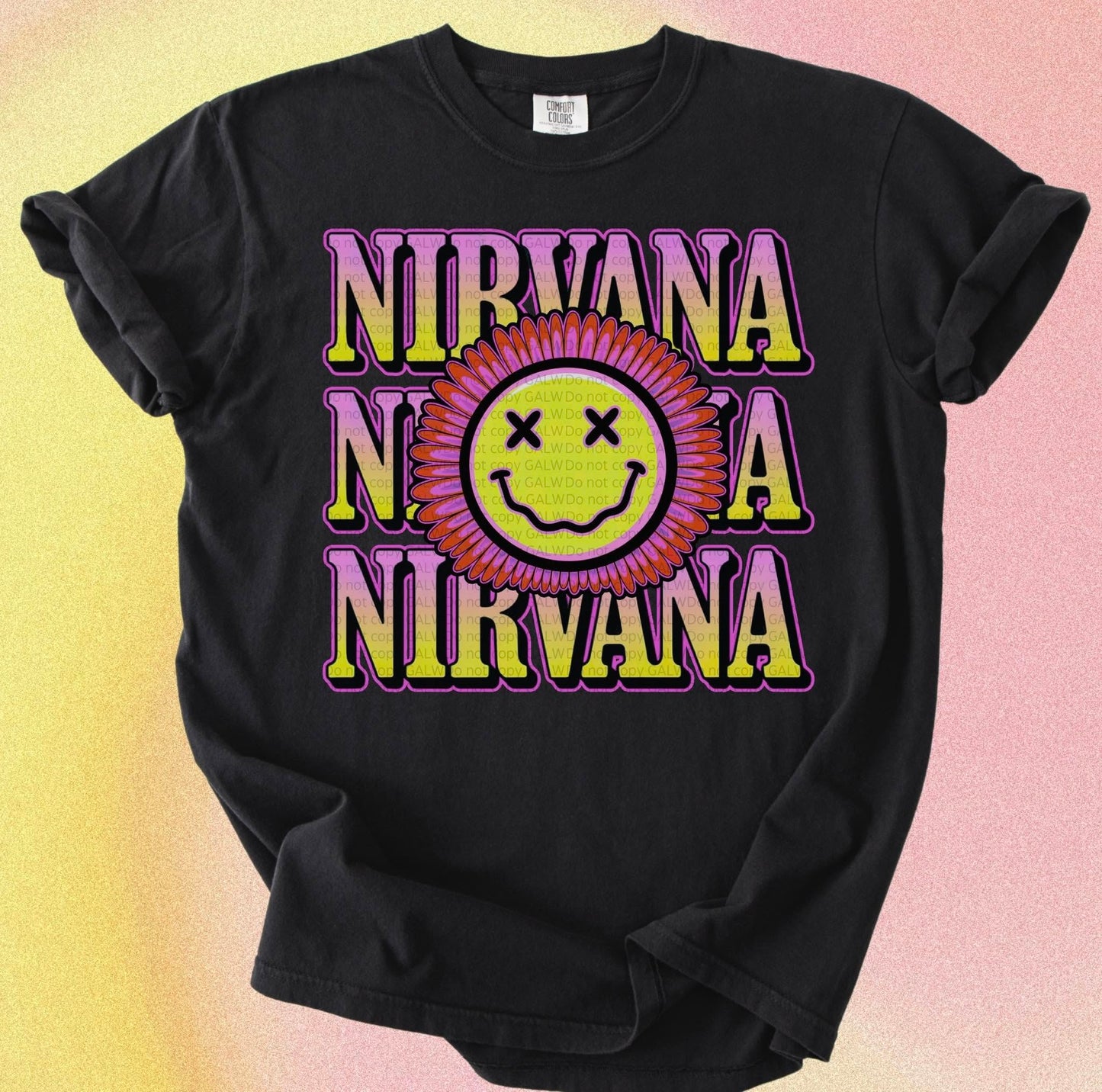 Vana Flower Purple & Yellow Tee/Sweatshirt