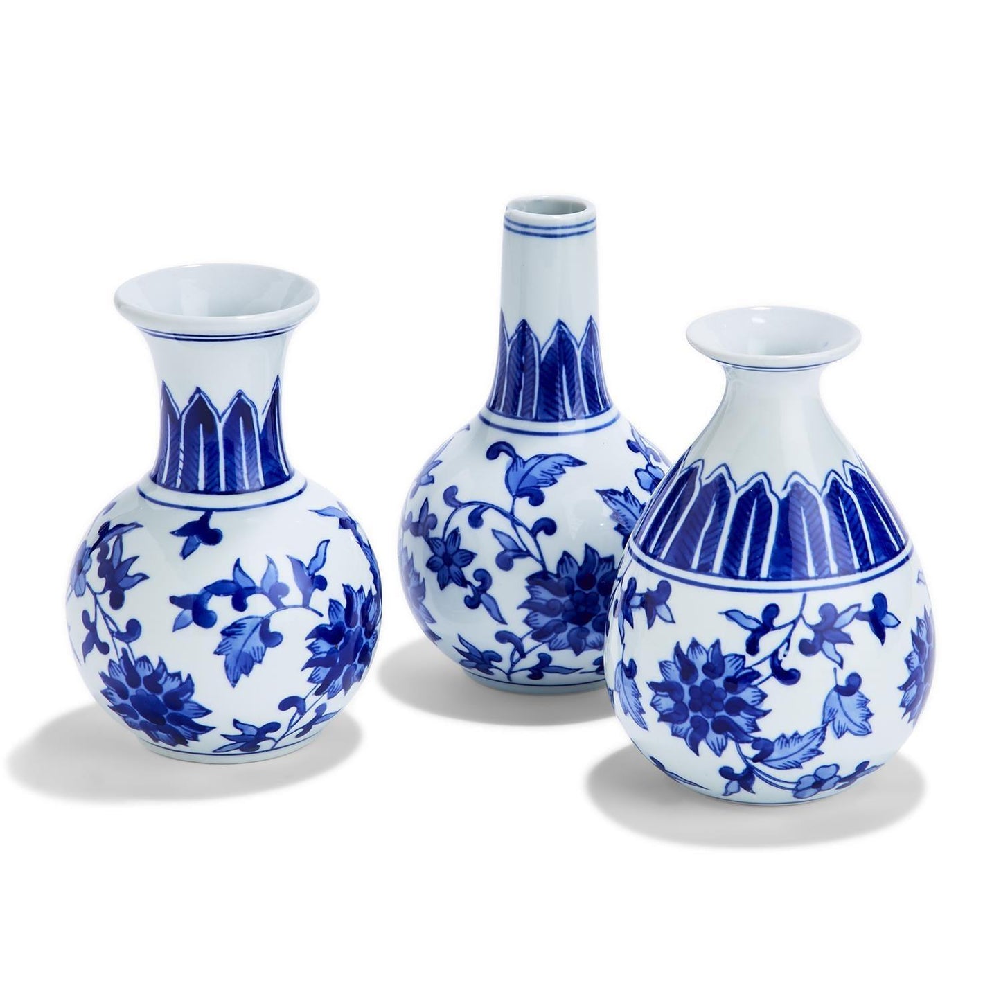 Chinoiserie Mediterranean Vases