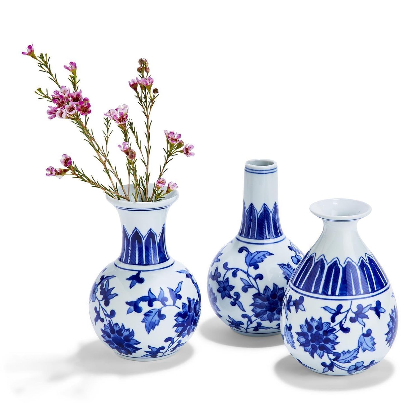 Chinoiserie Mediterranean Vases