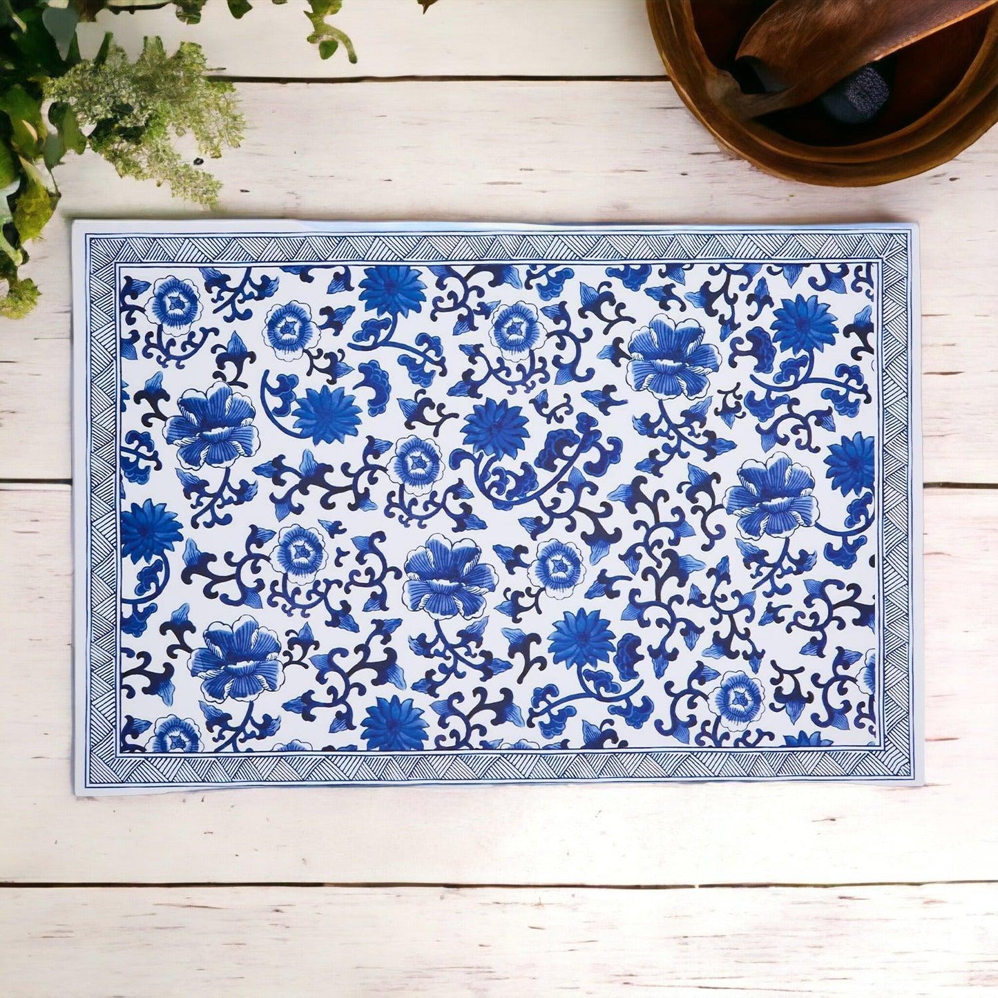 Chinoiserie Paper Placemats