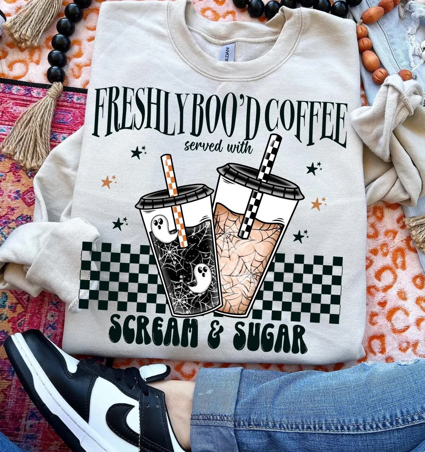 Freshly Booed Coffee Tee/Sweatshirt