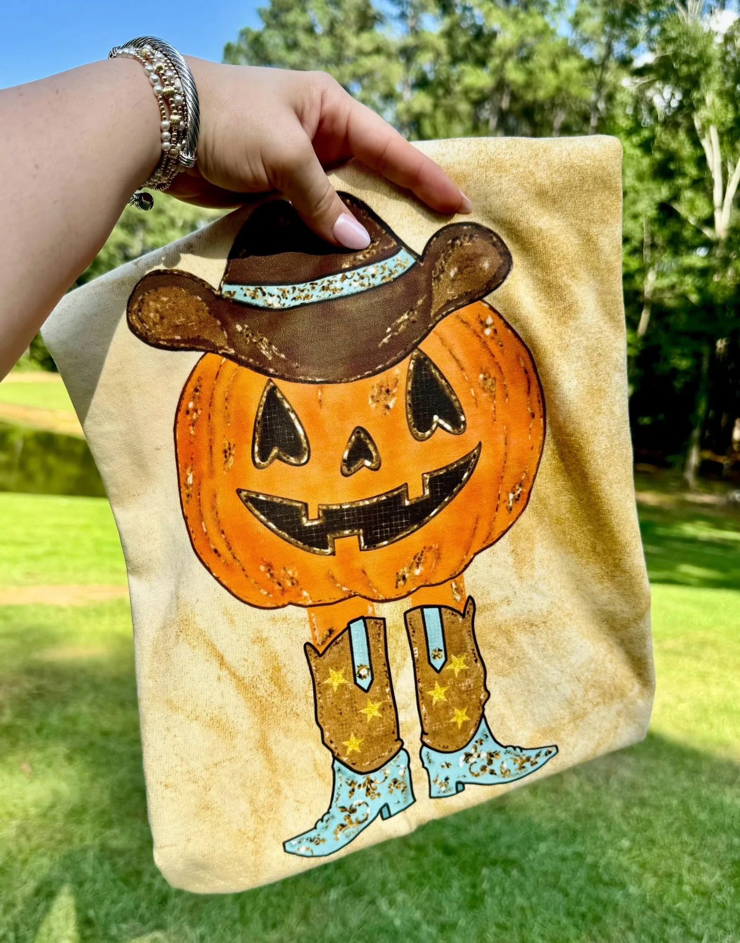 Cowboy Pumpkin Tee/Sweatshirt