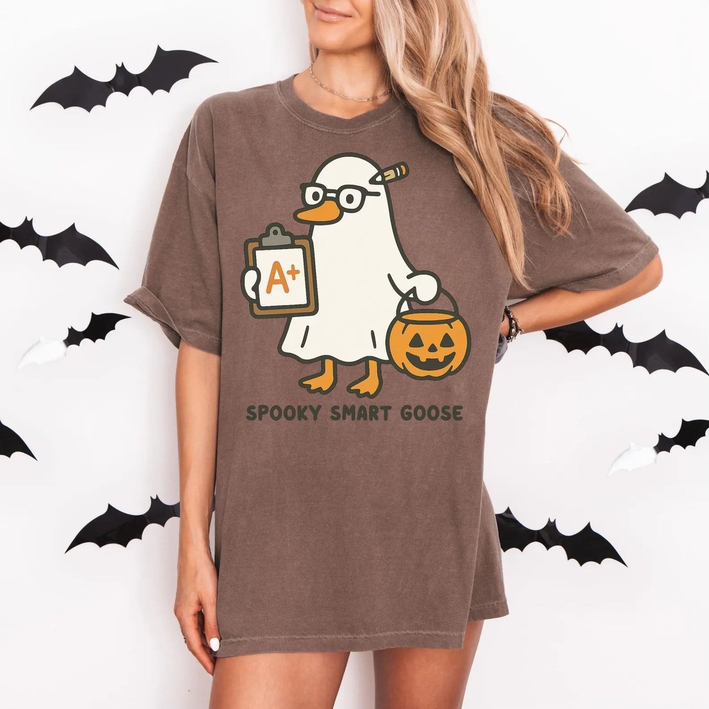 Spooky Smart Goose Tee/Sweatshirt