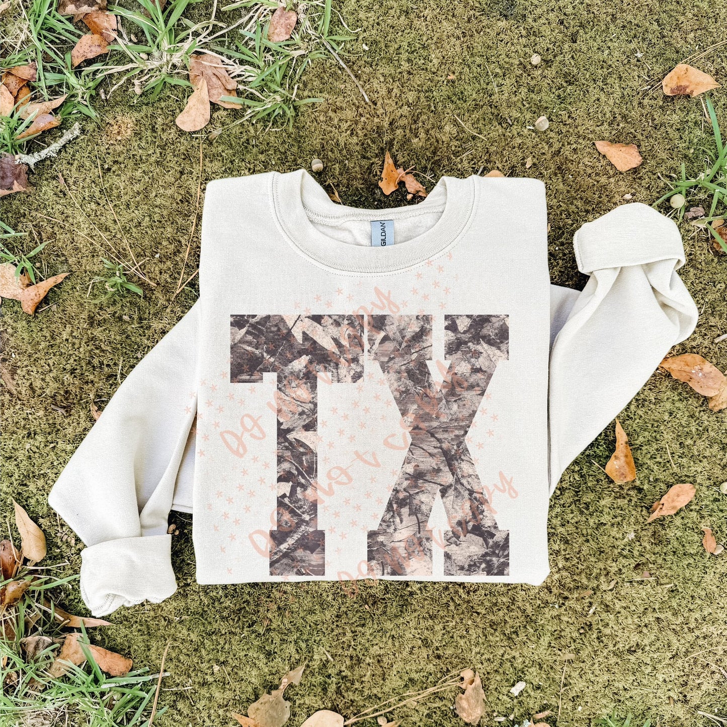 TX Camo State Tee/Sweatshirt