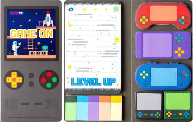 Sticky Note Booklet Set - Gamer - PREORDER 6/21-6/24