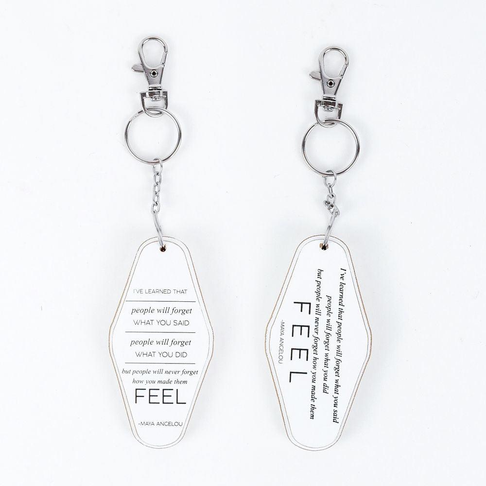 Maya Angelou Quote Gifts - People will never forget how you made them feel
