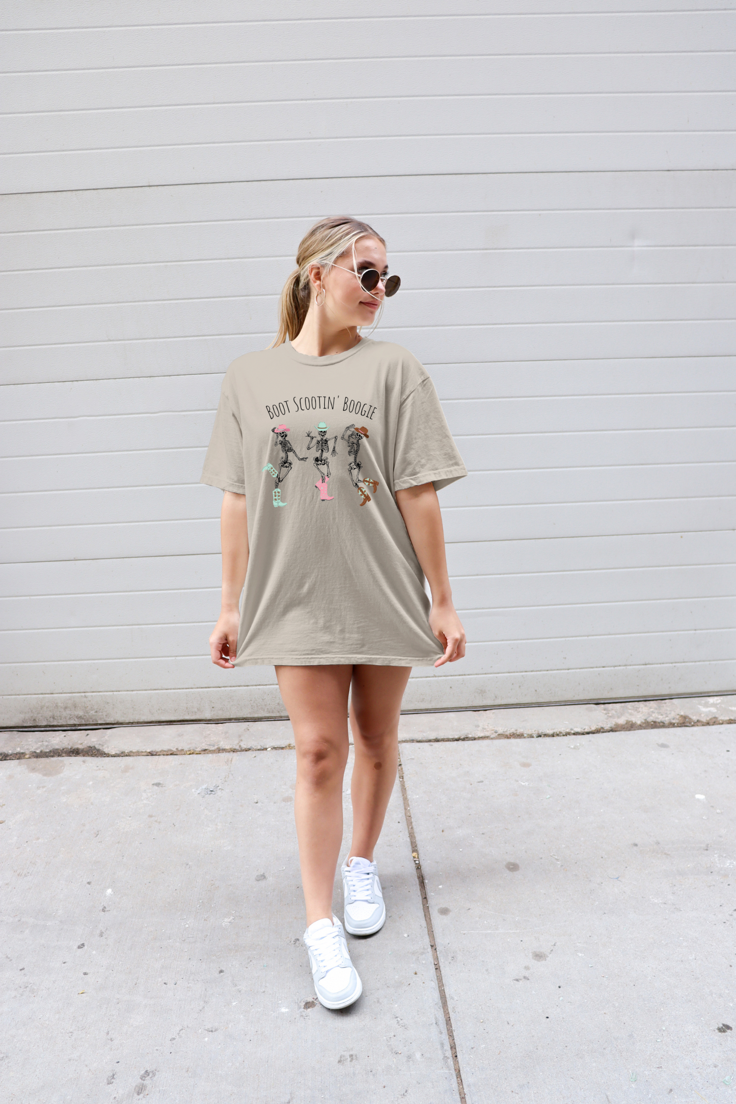 Boot Scootin' Skelly Tee