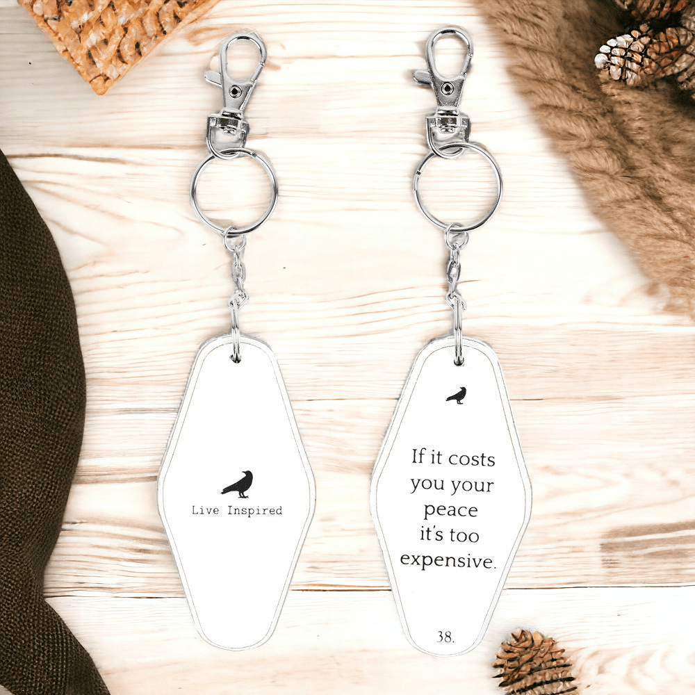 On the Go Inspirational Keychain 10+ Styles