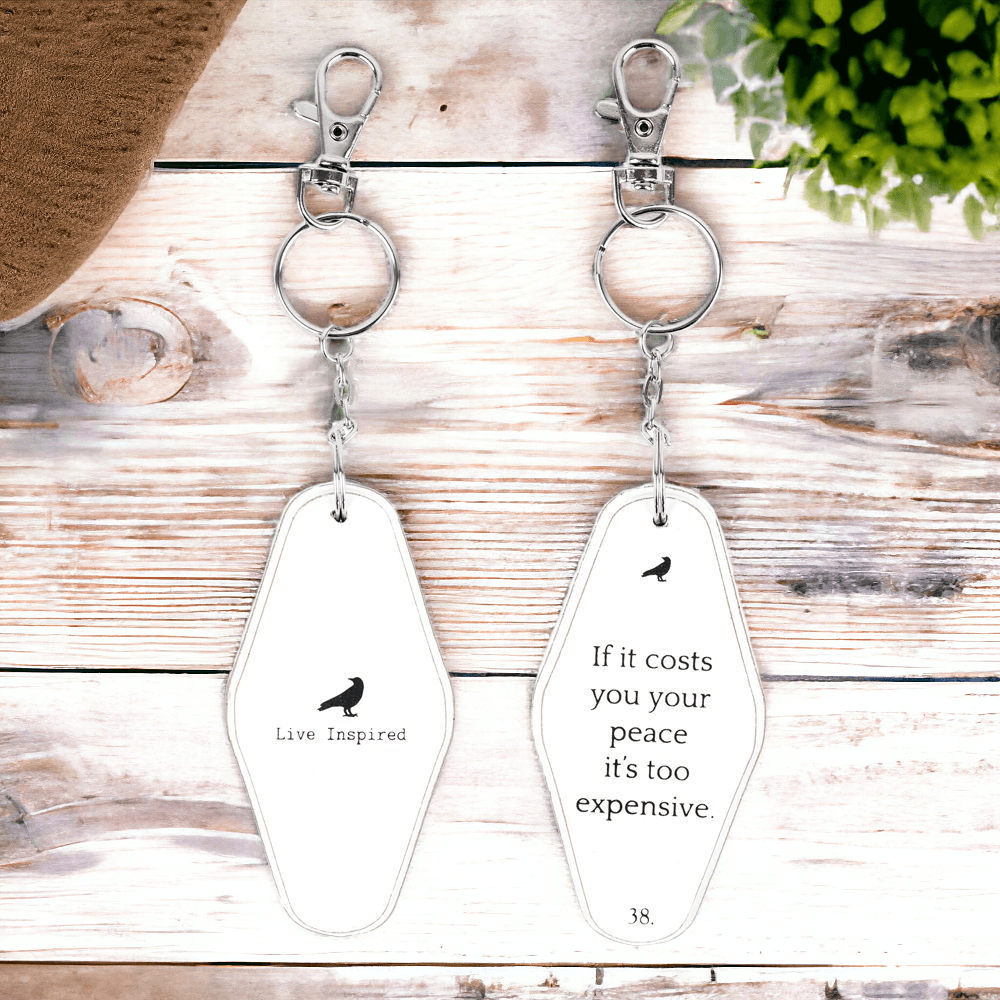 On the Go Inspirational Keychain 10+ Styles