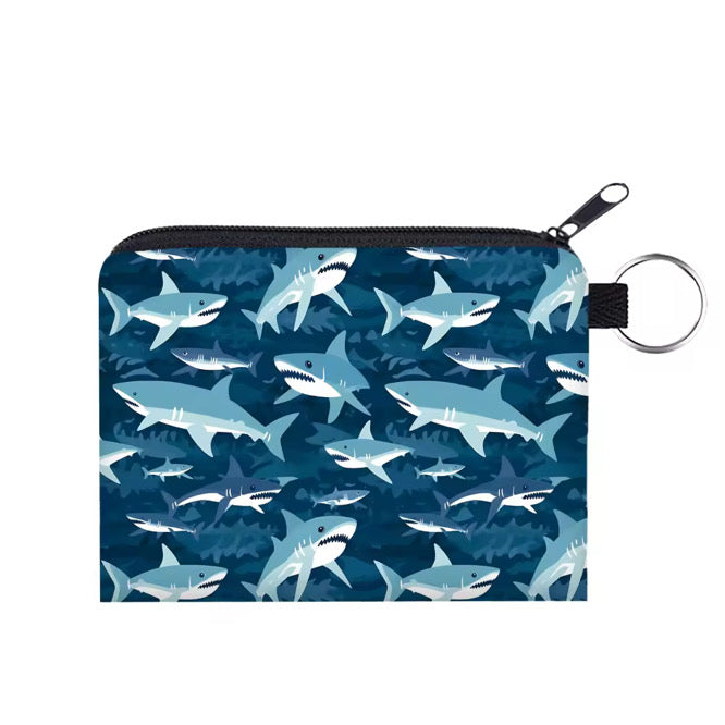 Mini Pouch - Sharks