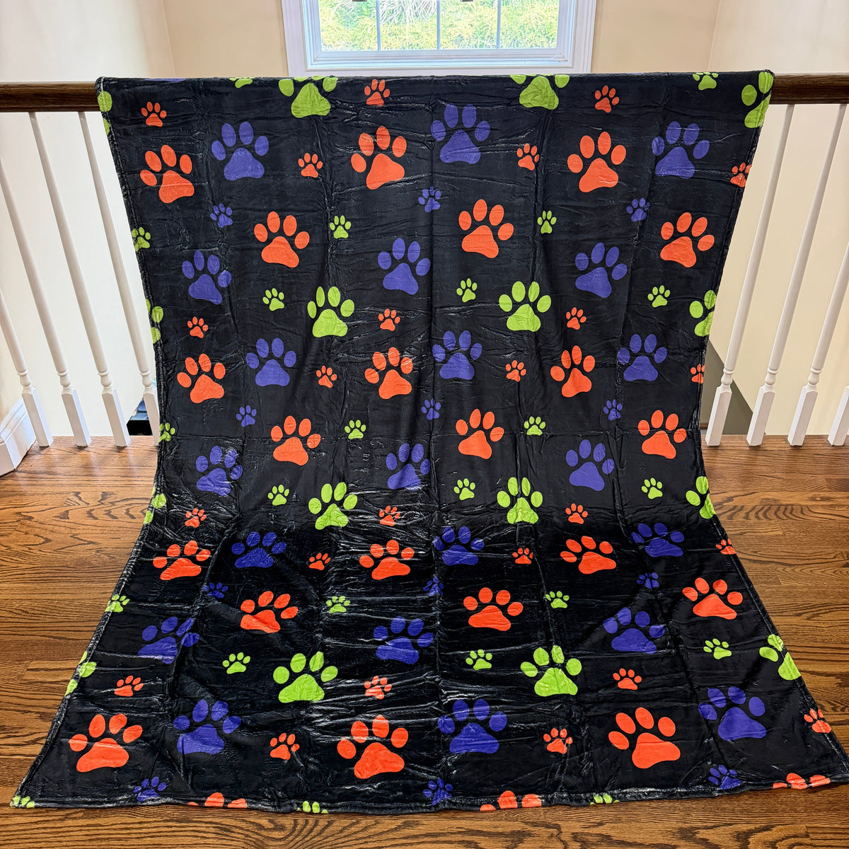 Blanket Halloween #30 - Paw Print - PREORDER ends 7/25
