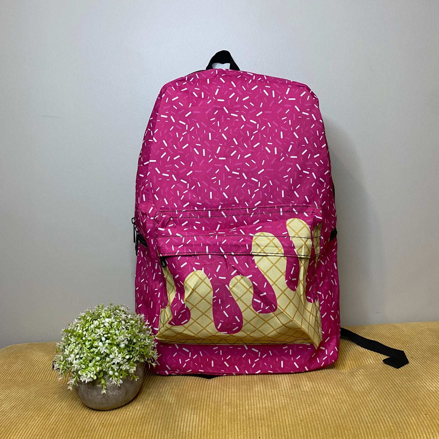 Ice Cream Drip Full Size Backpack - PREORDER 6/26-6/29