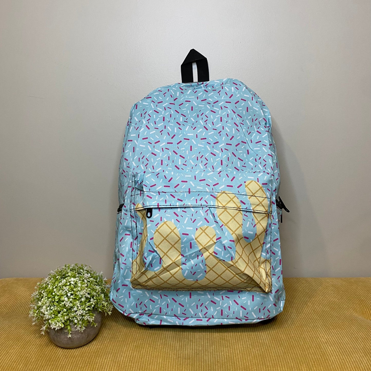 Ice Cream Drip Full Size Backpack - PREORDER 6/26-6/29