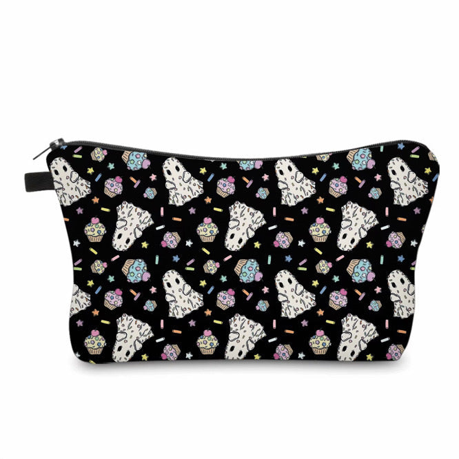 Pouch - Halloween Fall - Ghost Sprinkle Cupcakes