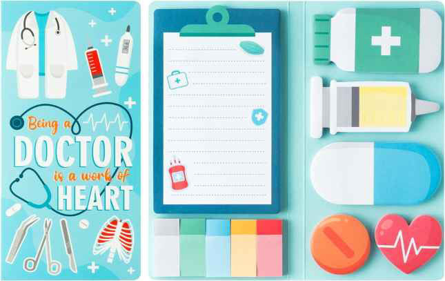 Sticky Note Booklet Set - Doctor - PREORDER 6/21-6/24