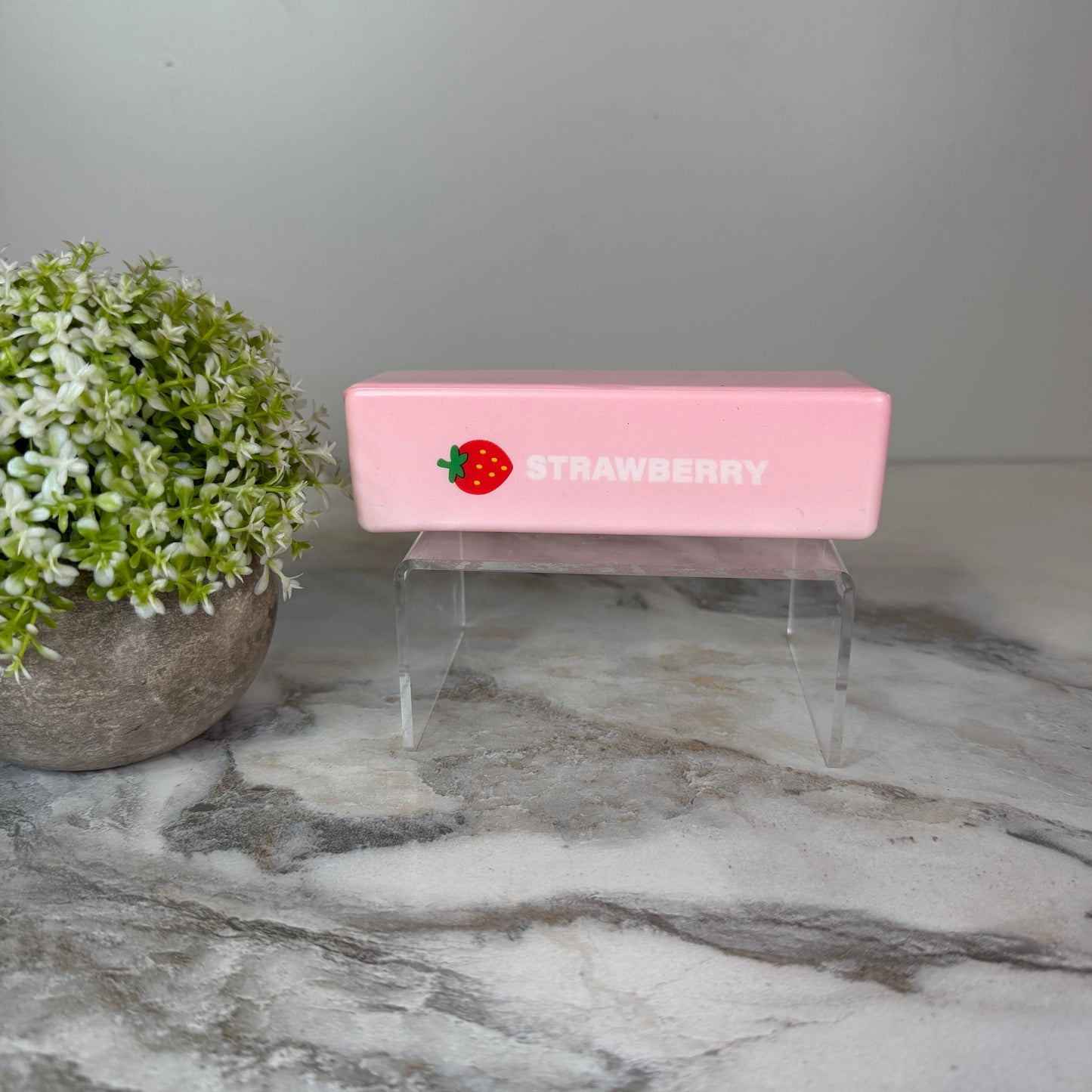 Stress Squishy Toy - Strawberry Rectangle - PREORDER
