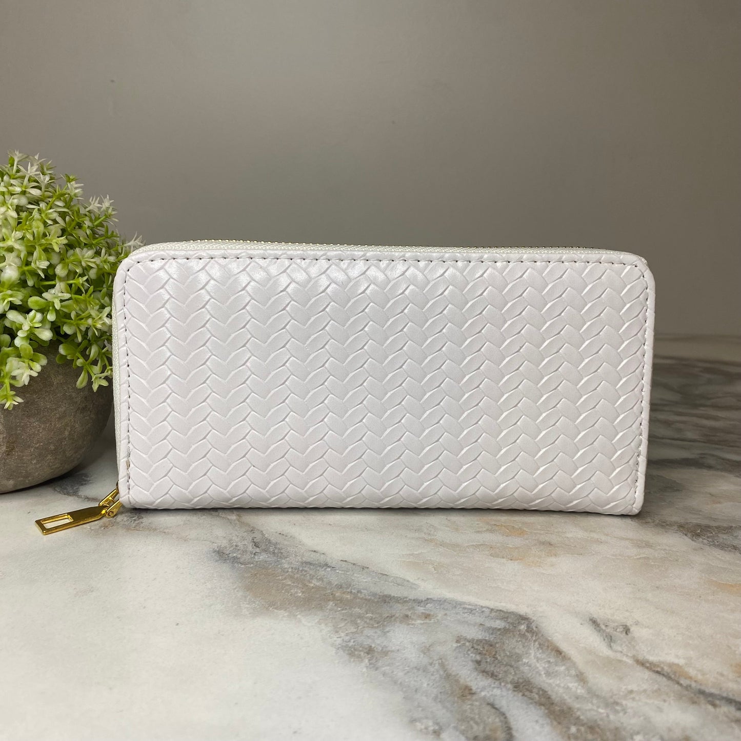 Wallet - Faux Leather - Woven - PREORDER 7/16-7/19