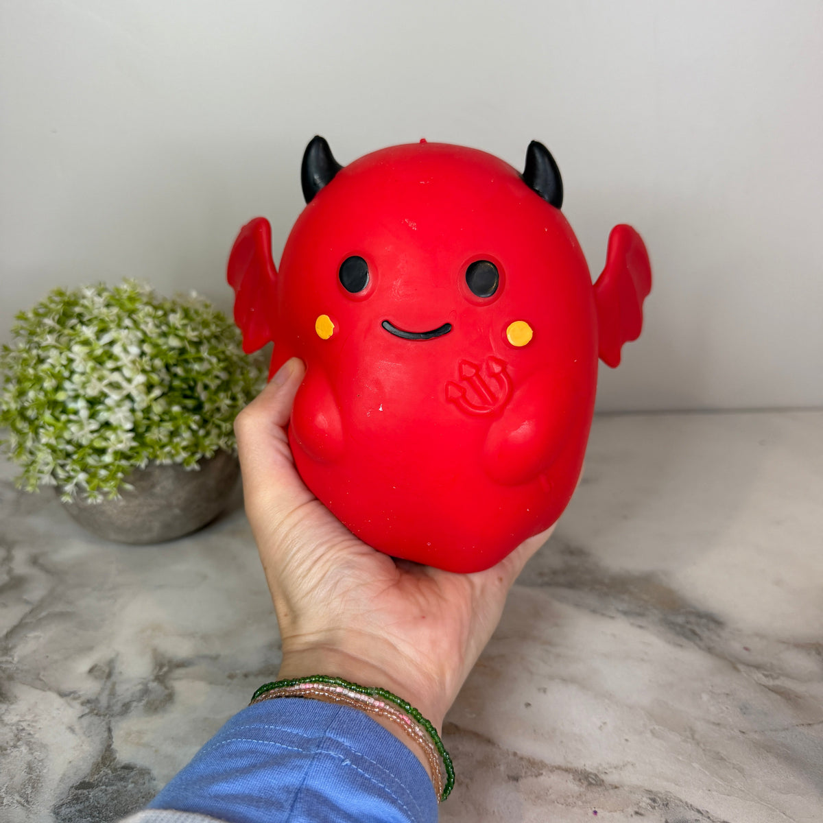 Squishy Toy - Devil Red Dough, Jumbo
