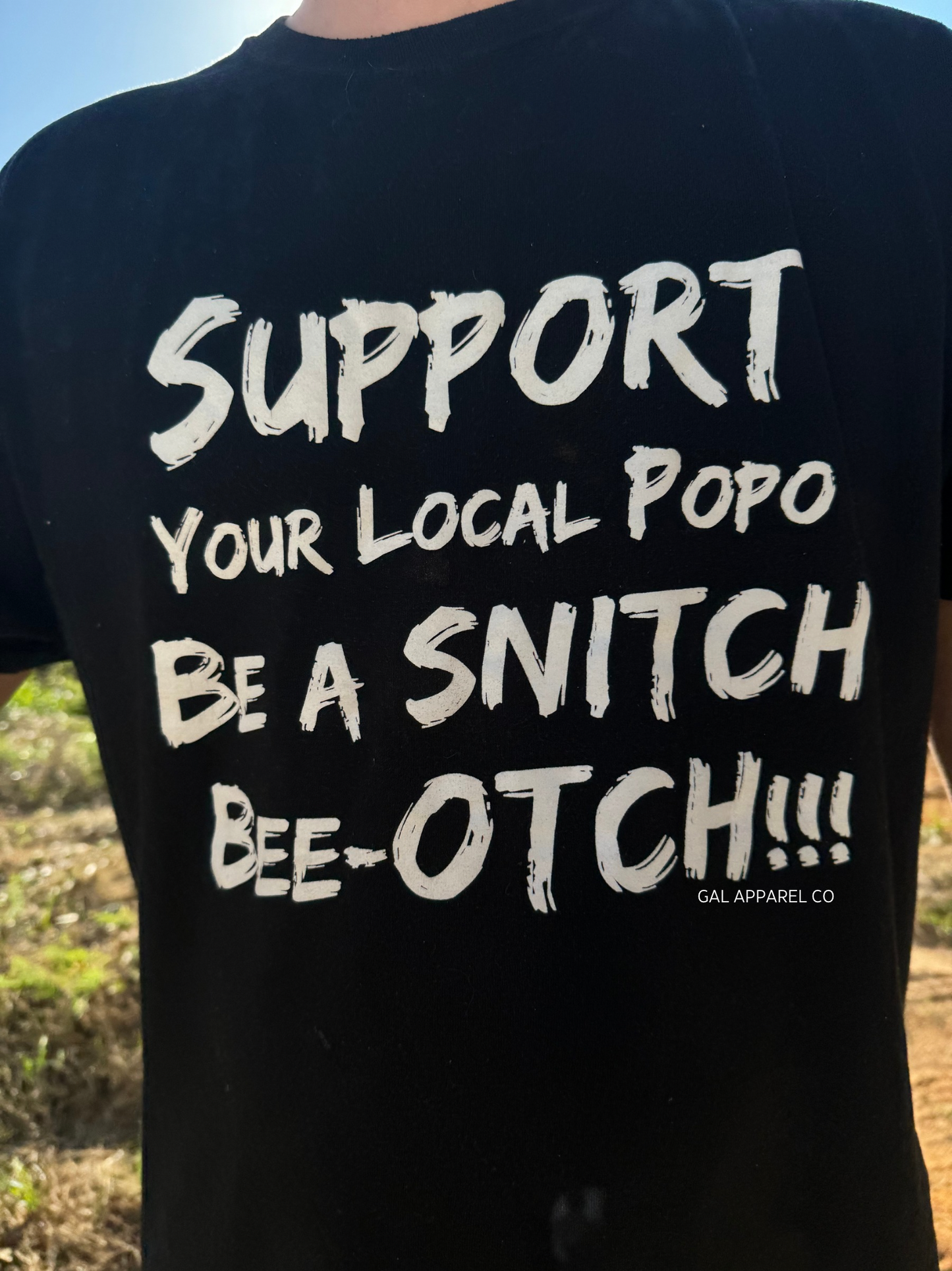 Support Your Local Popo Tee/Sweatshirt