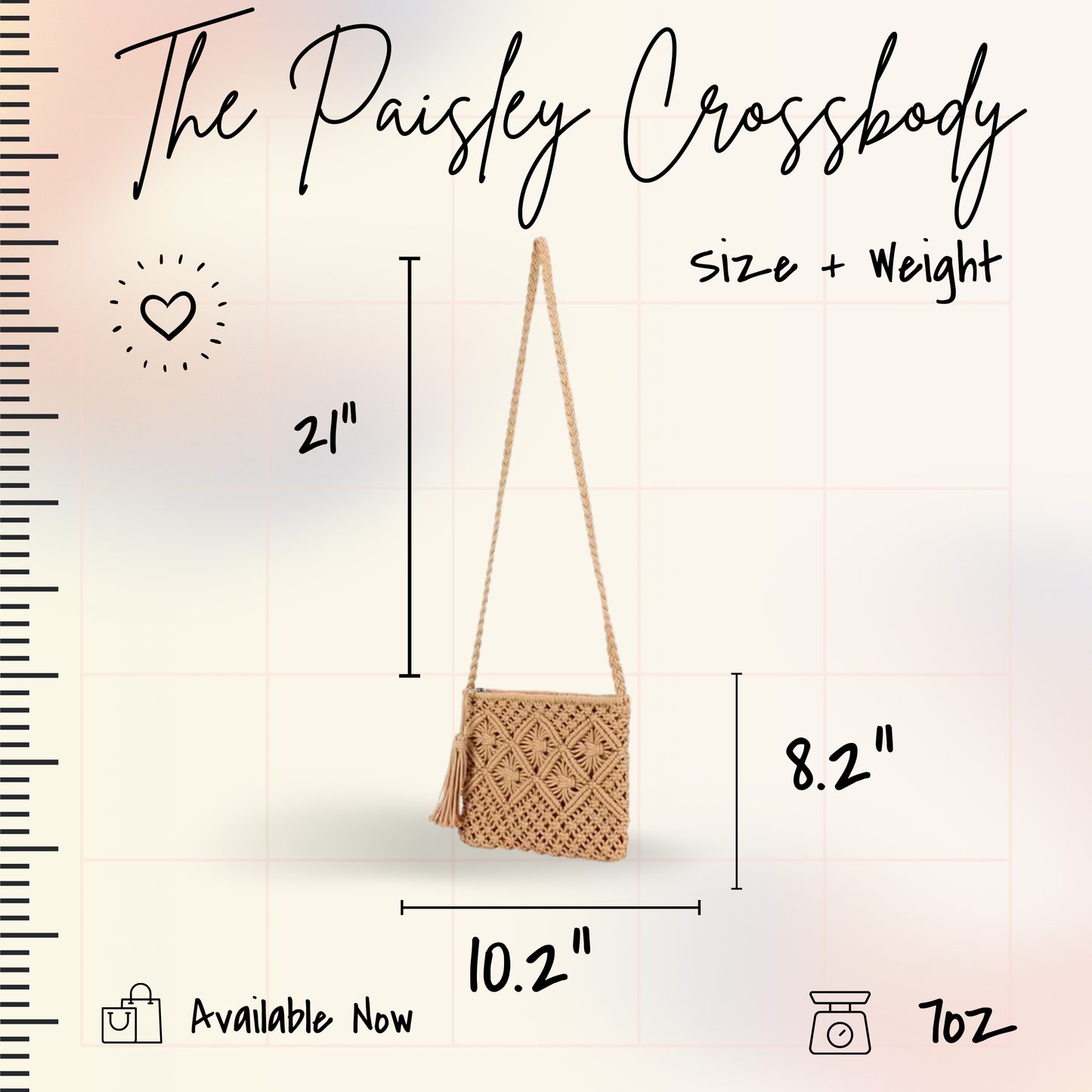 Paisley - Woven Crossbody - PREORDER 4/13-4/16