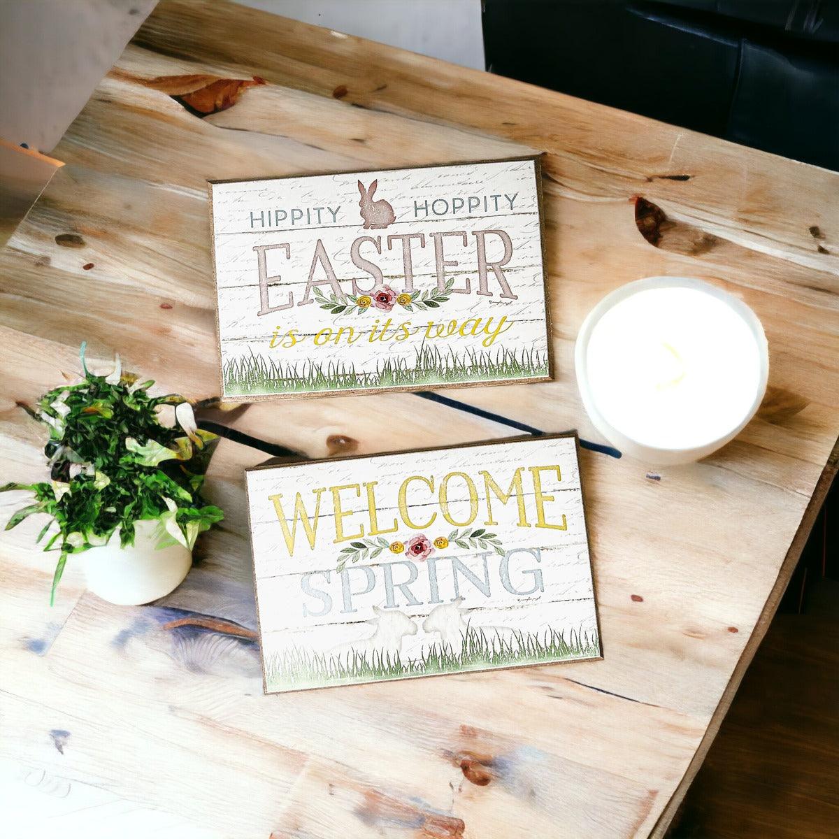 Floral Easter + Spring Signs