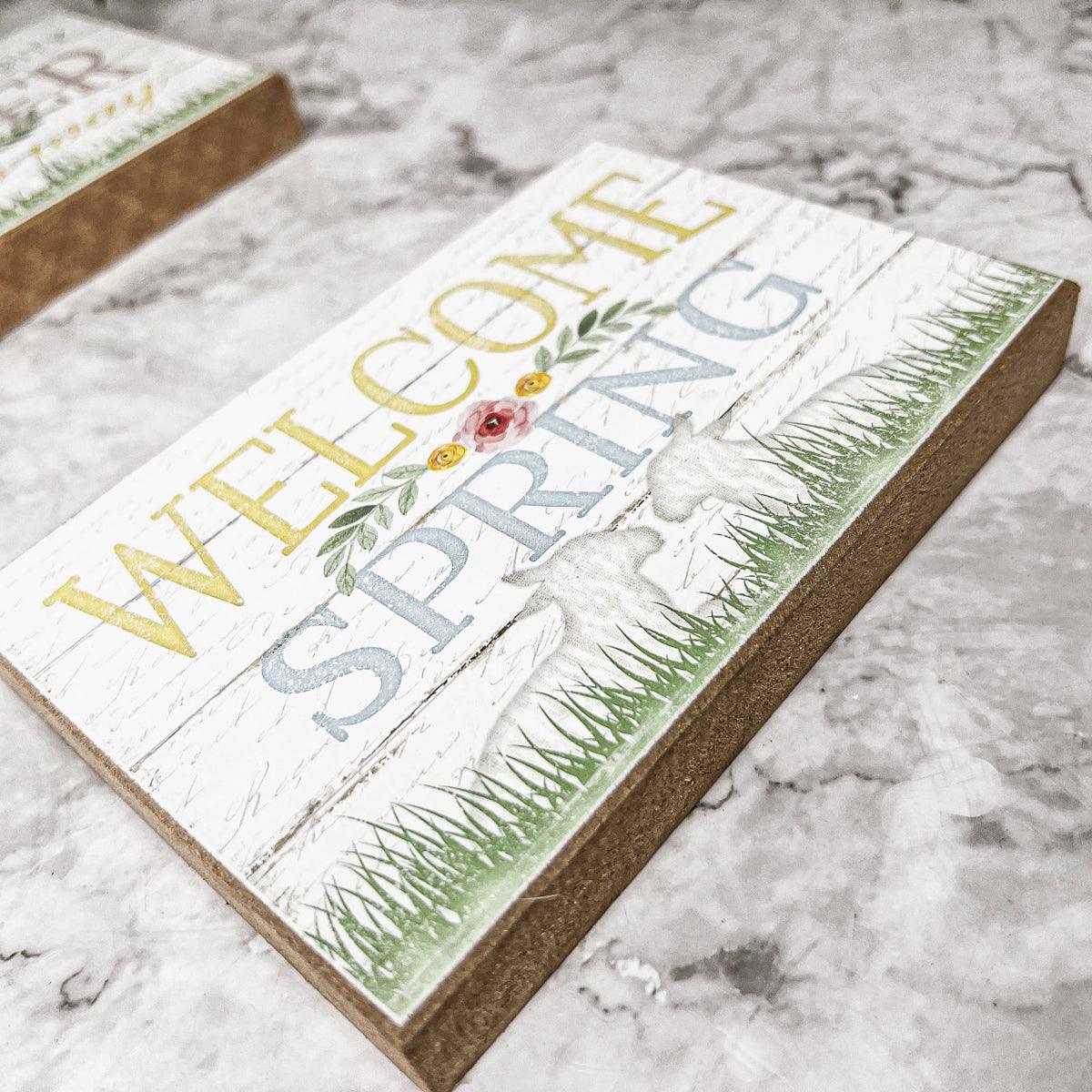 Floral Easter + Spring Signs