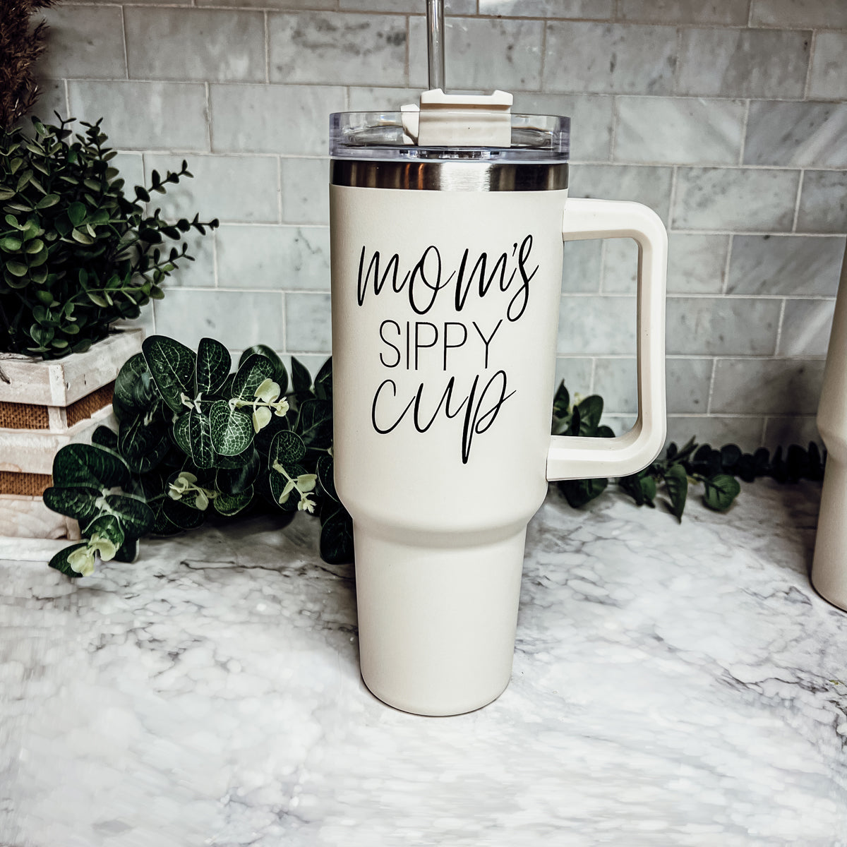 Mom's Sippy Cup Tumbler