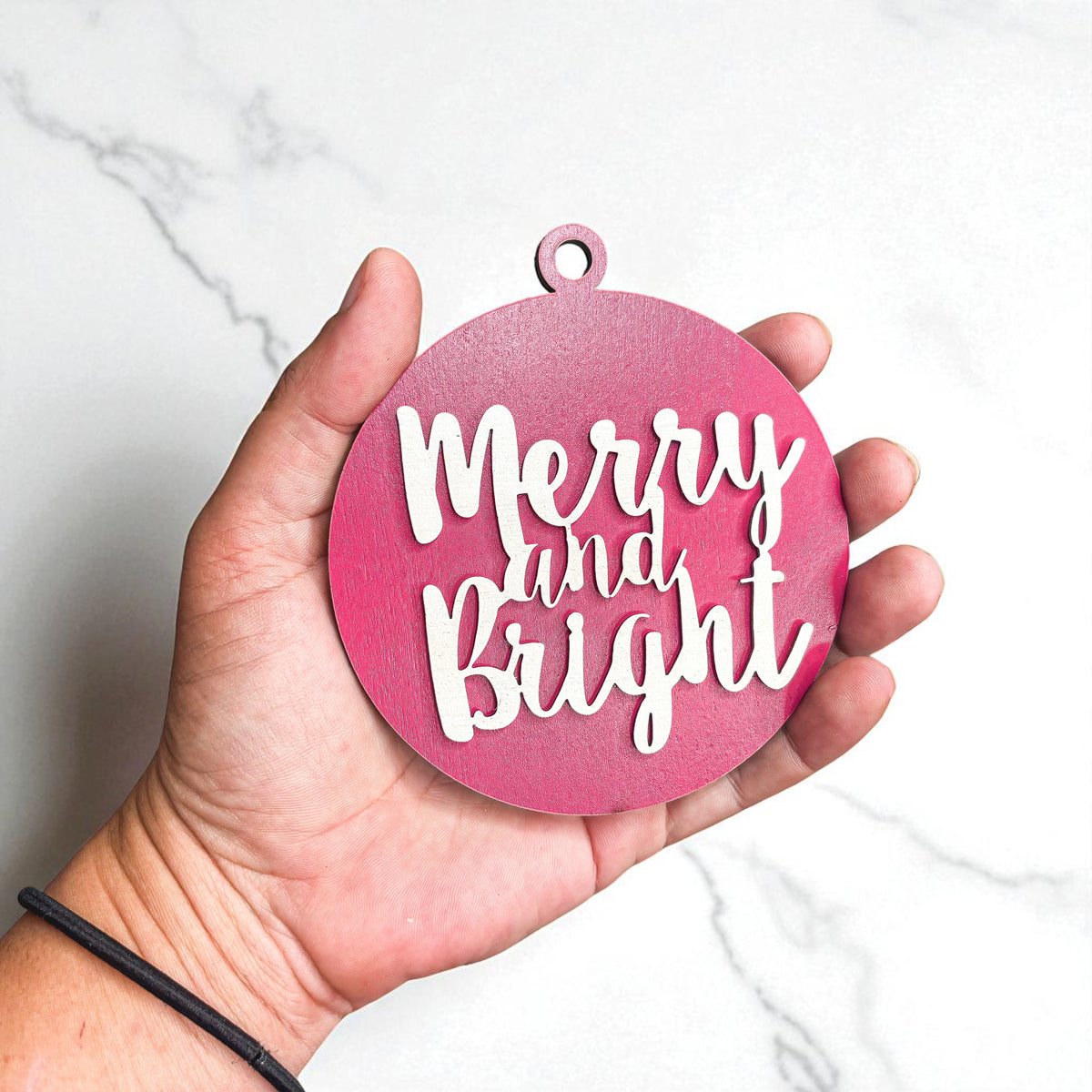 Merry & Bright Ornament 12 Colors