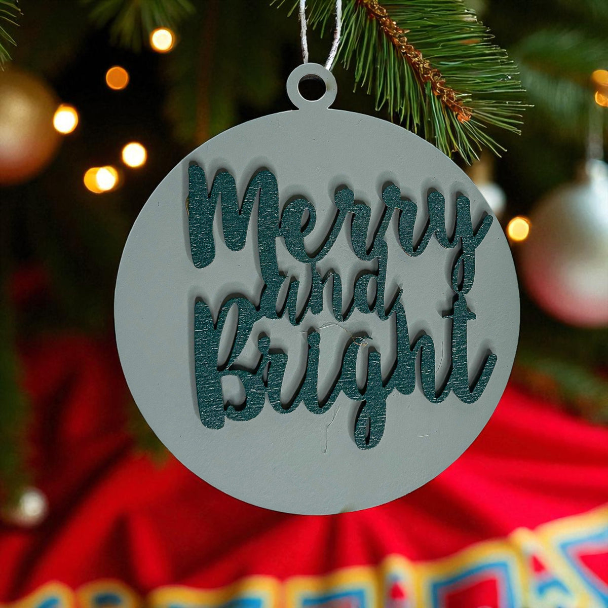 Merry & Bright Ornament 12 Colors