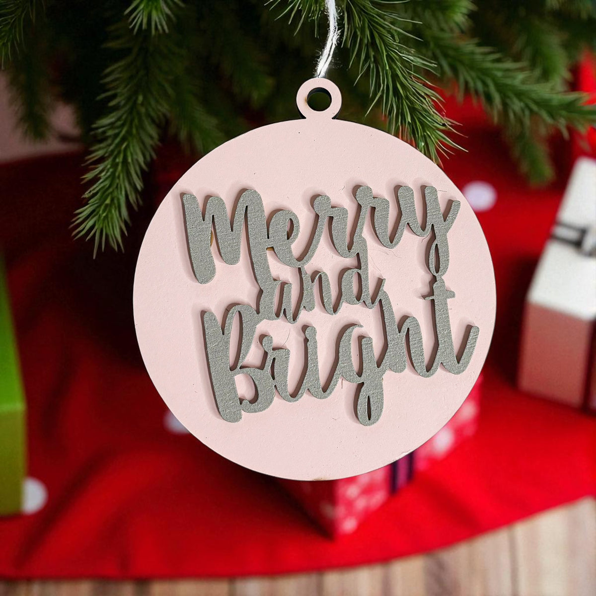 Merry & Bright Ornament 12 Colors