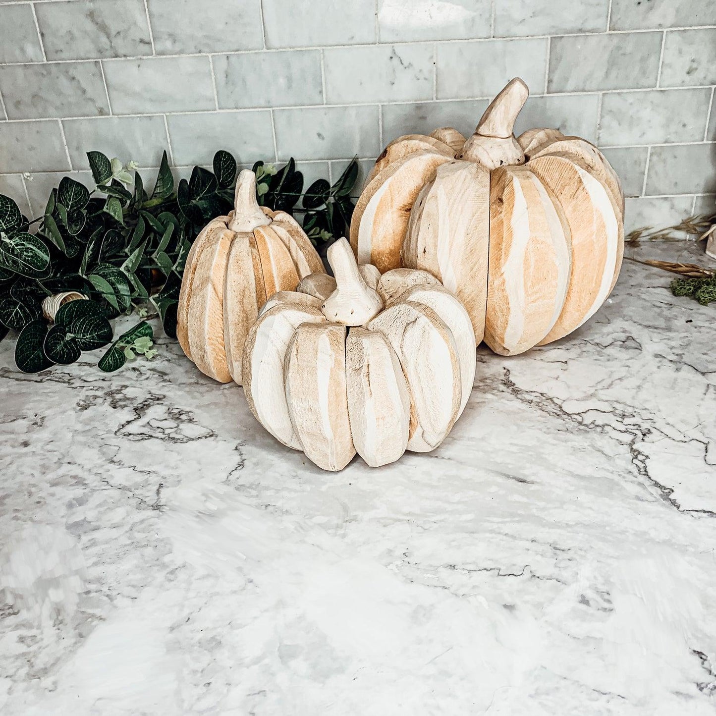 Indoor Pumpkin Decor Wood