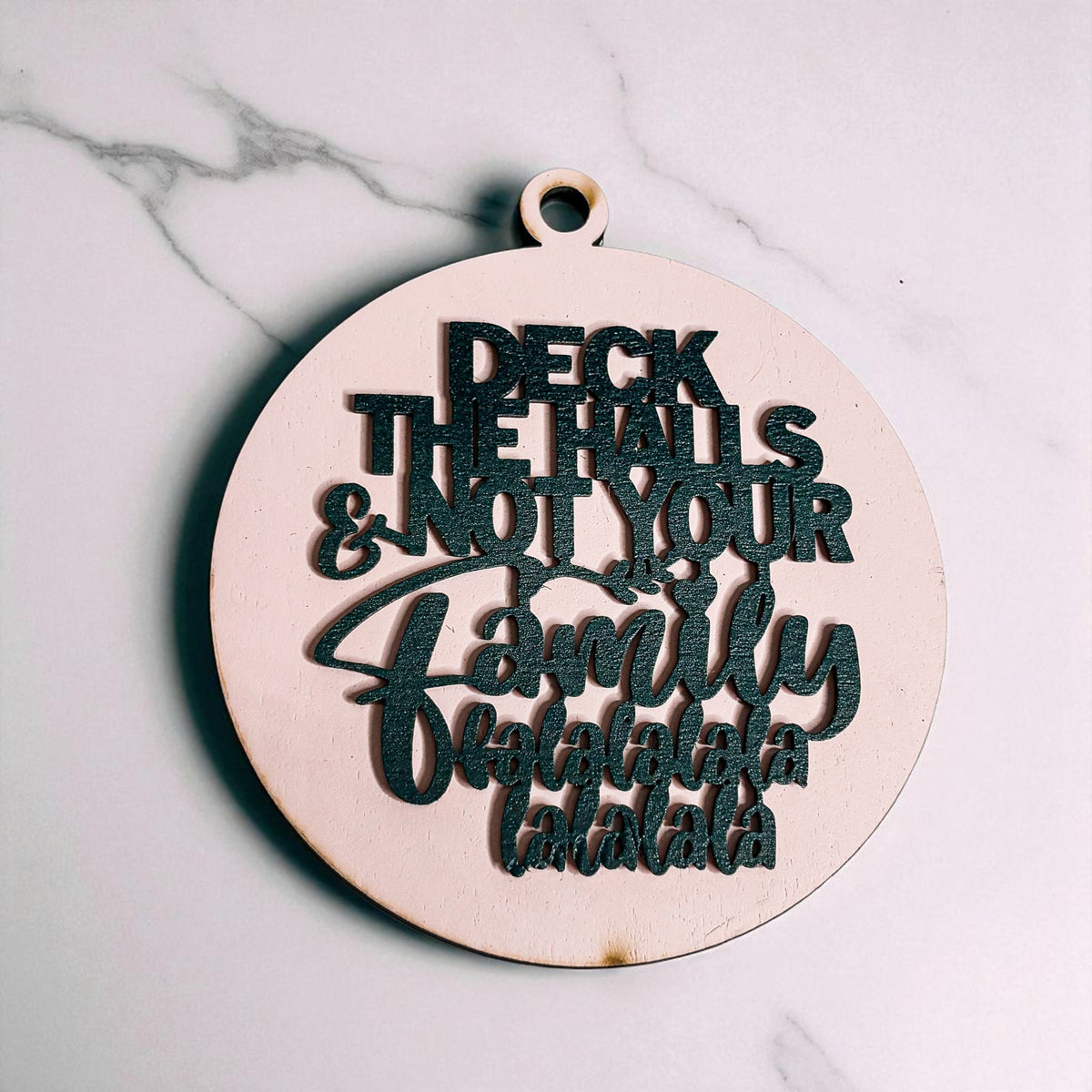 Deck the Halls Ornmanet 12 Colors