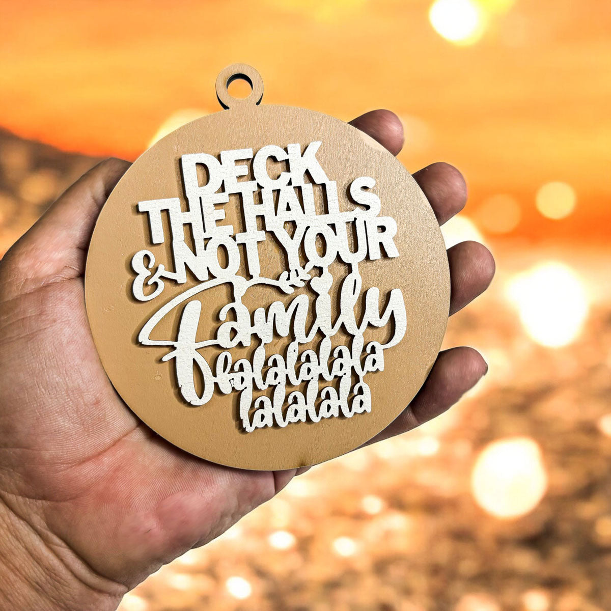 Deck the Halls Ornmanet 12 Colors