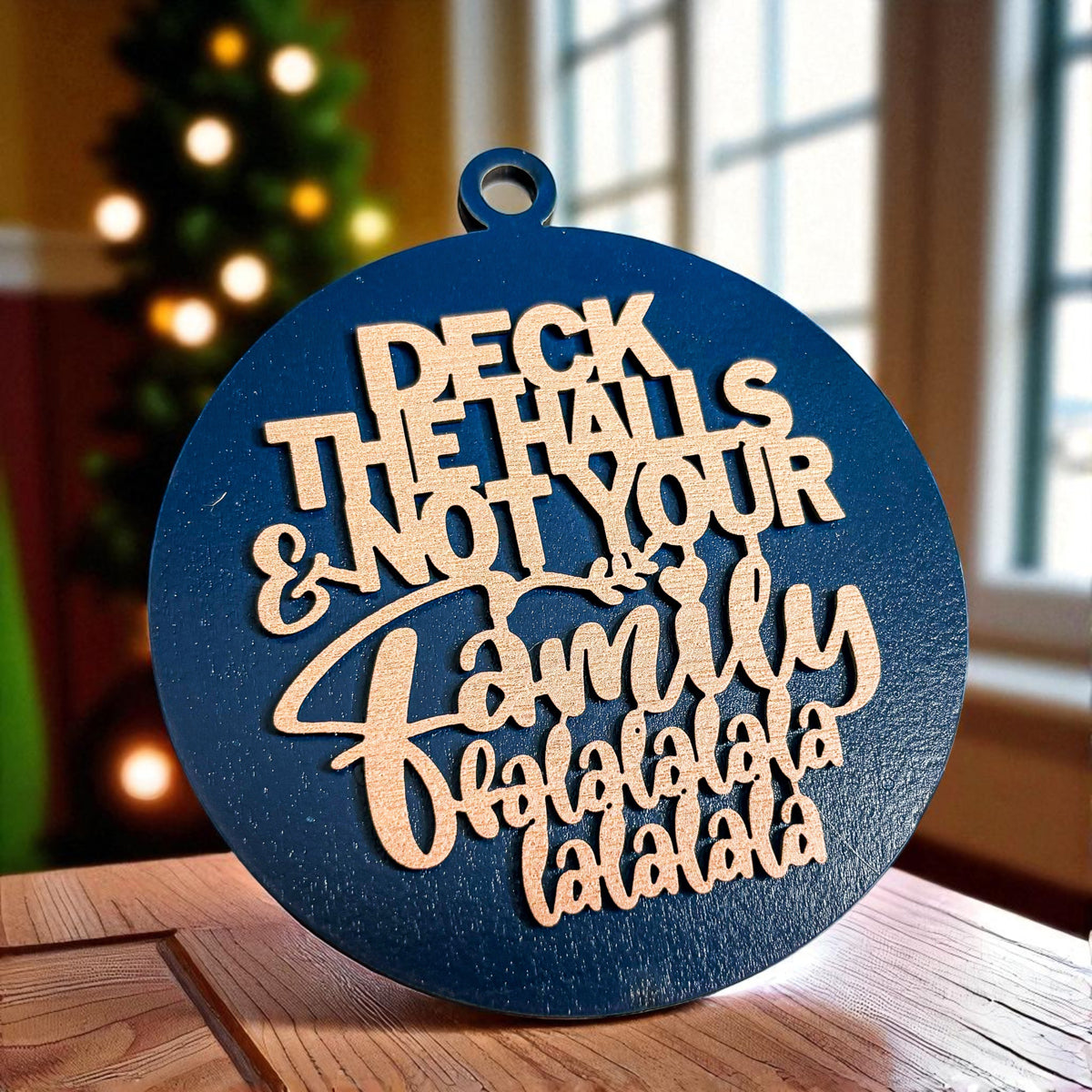 Deck the Halls Ornmanet 12 Colors