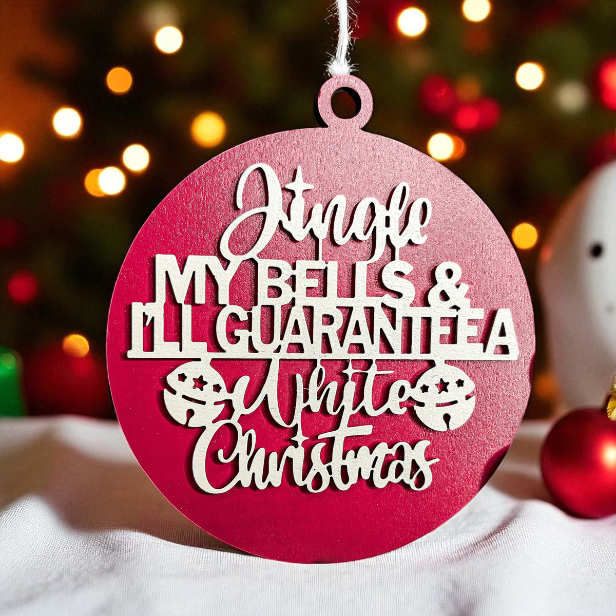 Jingle My Bells Ornament 12 Colors