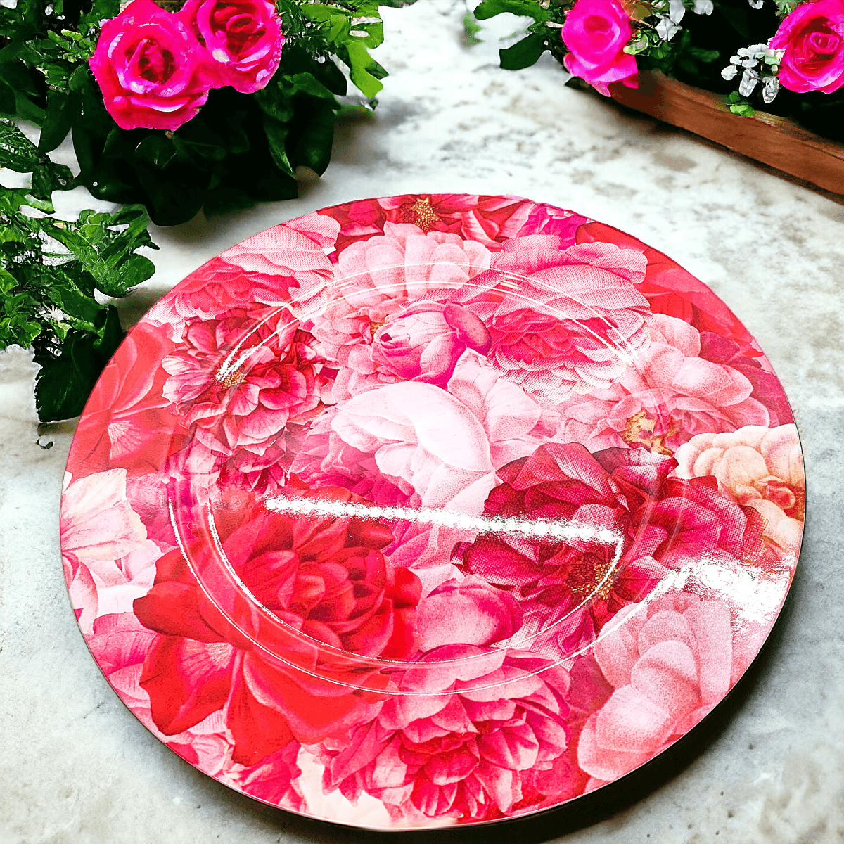 Rose Marie Charger Plate