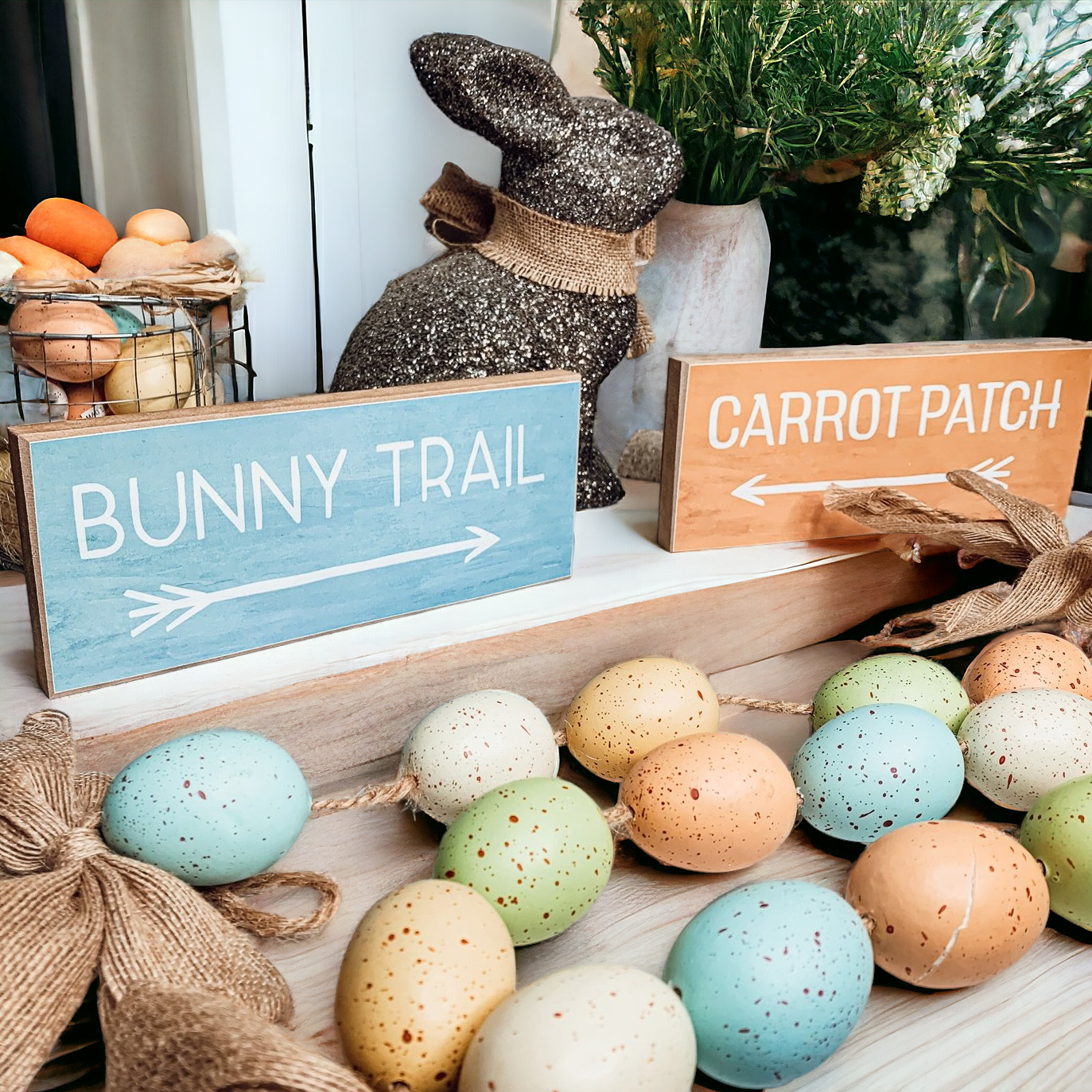 Bunny Trail or Carrot Patch Sign