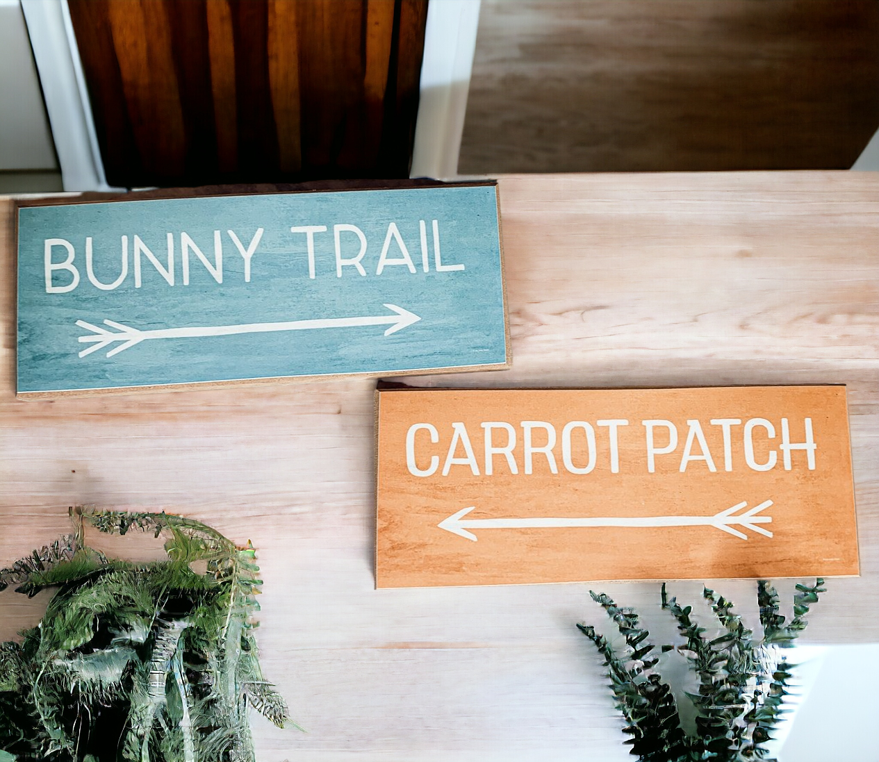Bunny Trail or Carrot Patch Sign